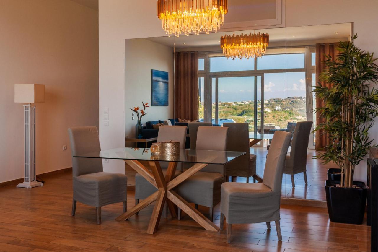 Апартаменты Flyviewflatsgold Privatehottub With Seaview Иксиа Экстерьер фото